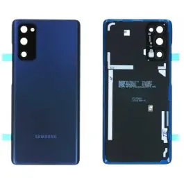 Vitre arrière Samsung Galaxy S20 FE (G780F) / S20 FE (G781B) Bleu Origine démonter (PIEC) Prix Réduit