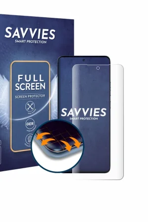 4 Pièces Savvies Full-Screen Protection Ecran pour Motorola Edge 50 Ultra Offre Limitée