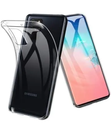 Vente Directe ShieldCase Coque fine silicone Samsung Galaxy S10 Lite (transparent)