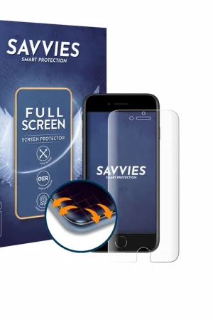 Réduction 4 Pièces Savvies Full-Screen Protection Ecran pour Apple iPhone SE 2 2020