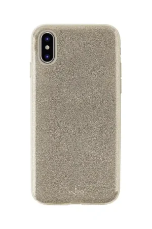 Produit De Marque Etui folio pour iPhone XS Max Puro - Doré