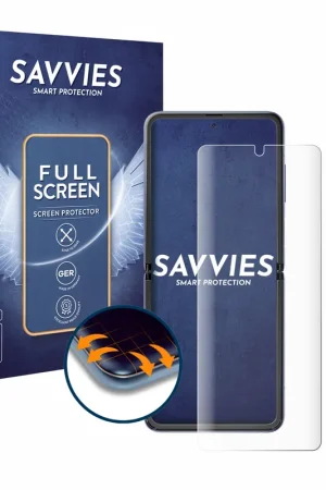 Solde 4 Pièces Savvies Full-Screen Protection Ecran pour Samsung Galaxy Z Flip 5G