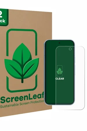 2 Pièces ScreenLeaf Clear Protection d'écran durable pour Google Pixel 9 Satisfait Ou Remboursé