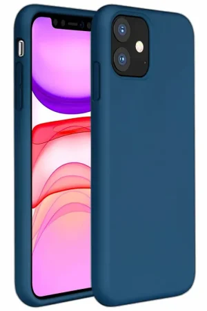 ShieldCase Coque silicone iPhone 11 (bleu) Nouvel Arrivage