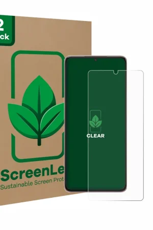 2 Pièces ScreenLeaf Clear Protection d'écran durable pour Samsung Galaxy S21 Ultra 5G Pas Cher