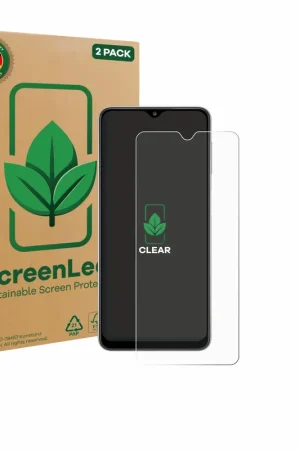 Achat Immédiat 2 Pièces ScreenLeaf Clear Protection d'écran durable pour Samsung Galaxy A32 5G