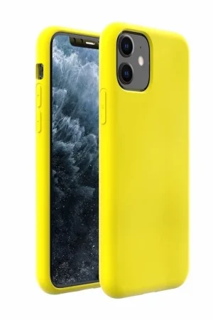 ShieldCase Coque silicone iPhone 11 (jaune) Acheter Direct