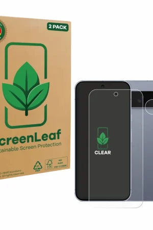 2 Pièces ScreenLeaf Clear Protection d'écran durable pour Google Pixel 10 Pro XL (Avant+Caméra) Prix Réduit