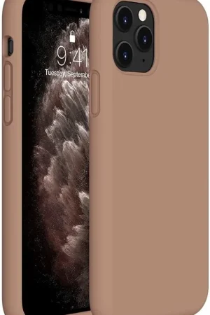 Vente Directe ShieldCase Coque silicone iPhone 11 Pro (brun)