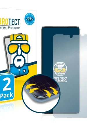 2 Pièces BROTECT Flex Full-Cover film de protection pour LG Velvet Top Vente