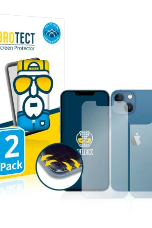 2 Pièces BROTECT Flex Full-Cover film de protection pour Apple iPhone 13 mini (Avant+Arrière) Acheter En Ligne