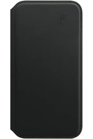 Petit Prix Etui folio iPhone XS Max  - Beetle Case en cuir noir