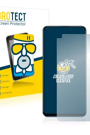 BROTECT AirGlass Matte Protection d'écran en verre mat pour realme 8 Soldes