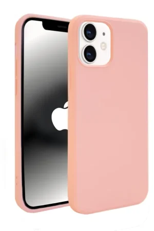 ShieldCase Coque silicone iPhone 12 (rose) Nouvel Arrivage