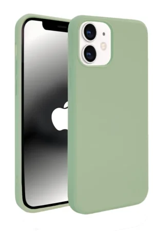 Soldes ShieldCase Coque silicone iPhone 12 (vert clair)