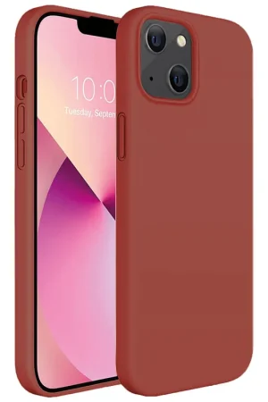 Retour Gratuit ShieldCase Coque silicone iPhone 13 Mini (rouge)