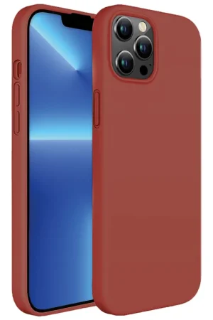 Quantité Limitée ShieldCase Coque silicone iPhone 13 Pro Max (rouge)