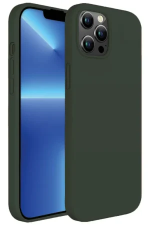 Offre Exclusive ShieldCase Coque silicone iPhone 13 Pro Max (vert foncé)
