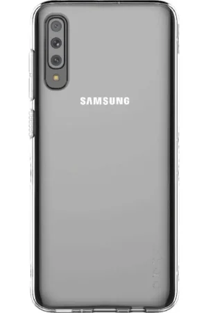 Coque pour Galaxy A70 A705 - semi-rigide transparente Designed for Samsung Offre Limitée