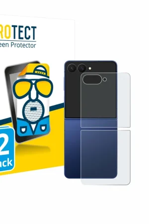 Promotion Saisonnière 2 Pièces BROTECT Matte Film de protection d'écran mat pour Samsung Galaxy Z Flip 7 (Arrière)