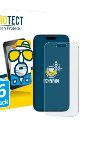 Prix Promo 6 Pièces BROTECT Matte Film de protection d'écran mat pour Apple iPhone 17