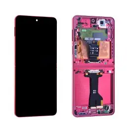 Retour Gratuit Écran Samsung Galaxy Z Flip7 5G (F766B) Rouge + Châssis Origine