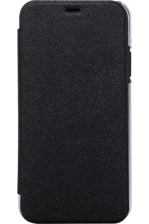 Etui folio pour iPhone X/XS - noir Prix Réduit