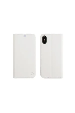 FOLIO STAND BLANC: APPLE IPHONE X/XS Vente Flash