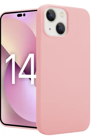 Prix Cassé ShieldCase Coque silicone iPhone 14 (rose)