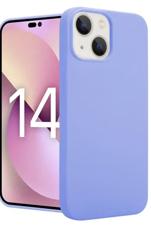 Populaire ShieldCase Coque silicone iPhone 14 (violet)