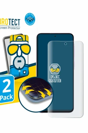 2 Pièces BROTECT Flex Matte Full-Cover Protection d'écran intégral mat pour Samsung Galaxy A56 5G Prix Choc