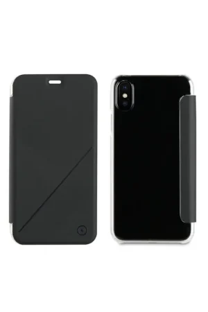 Dernière Chance Etui APPLE IPHONE X/XS FOLIO EDITION CASE GRAPHIC NOIR