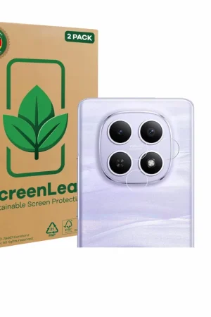 2 Pièces ScreenLeaf Clear Protection d'écran durable pour Xiaomi Redmi Note 15 4G (Caméra UNIQUEMENT) Achat Immédiat
