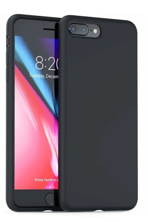 ShieldCase Coque silicone iPhone 7 Plus / iPhone 8 Plus (noir) Acheter En Ligne
