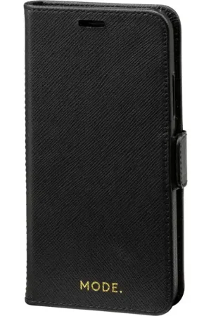 Etui folio pour iPhone X/XS Mode - Dbramante en cuir noir Acheter En Ligne