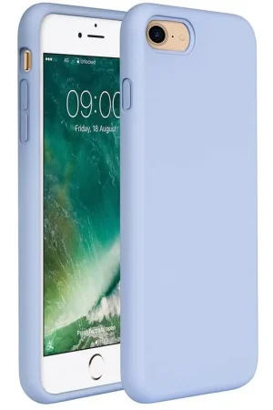 Satisfait Ou Remboursé ShieldCase Coque silicone iPhone SE 2020 (violet)
