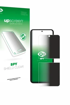Authentique upscreen Spy Shield Clear Premium Film de protection d'écran confidentiel pour Samsung Galaxy Z Flip 7 FE