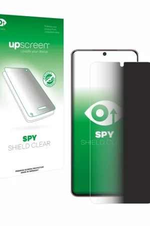 upscreen Spy Shield Clear Premium Film de protection d'écran confidentiel pour Samsung Galaxy S21 Plus 5G Commander Vite