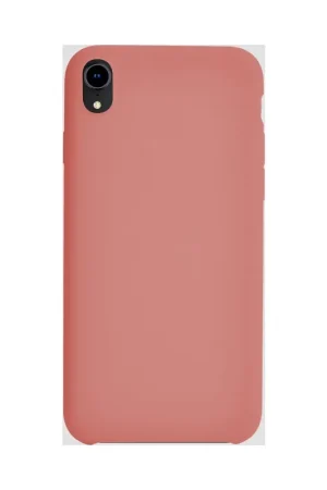 Usine Directe Coque rigide finition soft touch corail pour iPhone XR