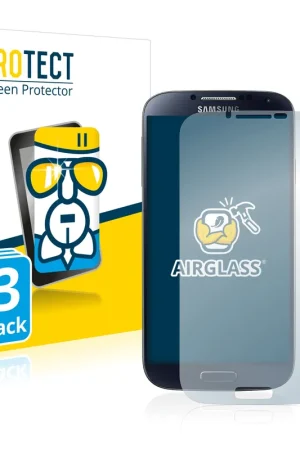 Dernière Chance 3 Pièces BROTECT AirGlass Protection d'écran en verre pour Samsung Galaxy S4