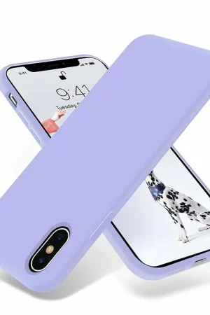 Prix Cassé ShieldCase Coque silicone iPhone X / Xs (violet)