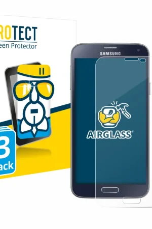 3 Pièces BROTECT AirGlass Protection d'écran en verre pour Samsung Galaxy S5 Neo Must-Have