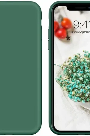 Dernier Modèle ShieldCase Coque silicone iPhone Xr (vert)