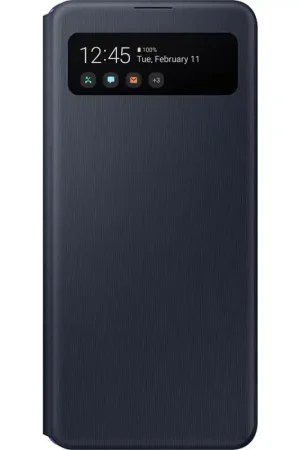 Haute Qualité Folio Samsung G A41 S View Cover Noir Samsung