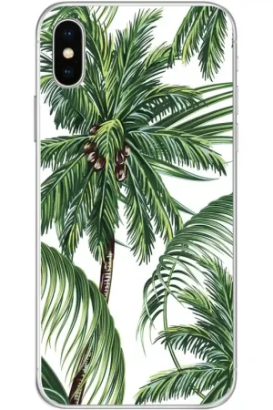 Achetez Aujourd’hui Coque pour iPhone X/XS rigide Palm Tree