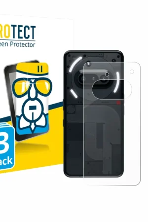 3 Pièces BROTECT AirGlass Protection d'écran en verre pour Nothing Phone (3a) (Arrière) Commande En Gros