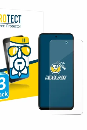 3 Pièces BROTECT AirGlass Protection d'écran en verre pour Motorola Moto G05 Populaire