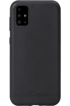 Coque Samsung Galaxy A51 Noire Just Green Prix Réduit