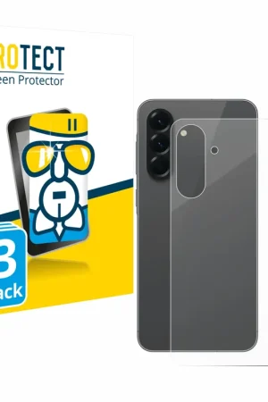 3 Pièces BROTECT AirGlass Protection d'écran en verre pour Samsung Galaxy A56 5G (Arrière) Offre Spéciale