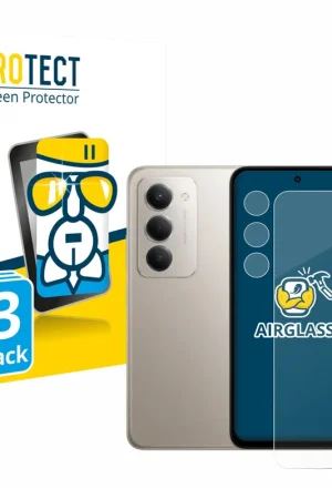 Achetez Aujourd’hui 3 Pièces BROTECT AirGlass Protection d'écran en verre pour Xiaomi Redmi 15 (Avant+Caméra)